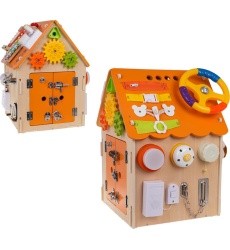 Multifunctional Interactive Wooden House