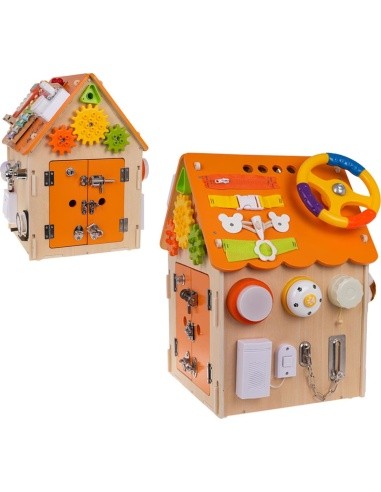 Multifunctional Interactive Wooden House