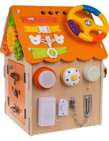 Multifunctional Interactive Wooden House
