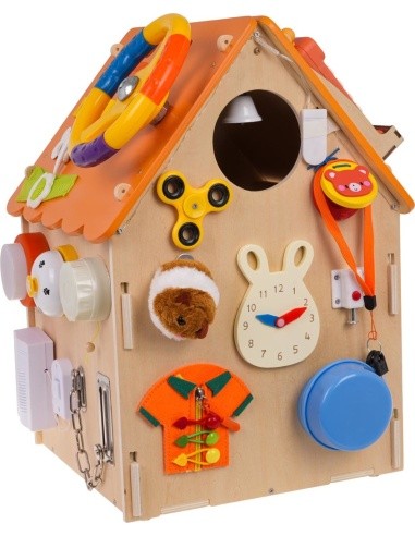 Multifunctional Interactive Wooden House