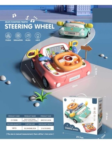 Interactive Kit For Little Driver Pink