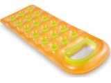 Inflatable swimming mattress 188 x 71 cm orange - 58895 INTEX