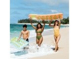 Inflatable swimming mattress 188 x 71 cm orange - 58895 INTEX