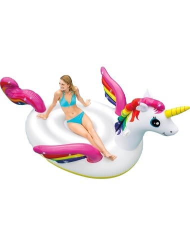Inflatable unicorn island mattress Intex 57561