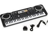 Keyboard piano for kids with microphone + power supply