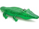 Inflatable alligator swimming mattress 168cm