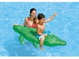 Inflatable alligator swimming mattress 168cm