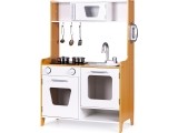 Wooden Toy Kitchen with Sound Effects ECOTOYS