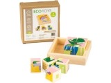 Educational Wooden Blocks Puzzle Ecotoys Dino
