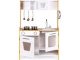 Wooden Toy Kitchen with Sound Effects ECOTOYS
