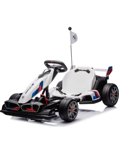 BMW Gokart Vehicle with Drift Function White
