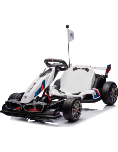 BMW Gokart Vehicle with Drift Function White