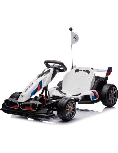 BMW Gokart Vehicle with Drift Function White