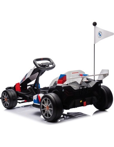 BMW Gokart Vehicle with Drift Function White