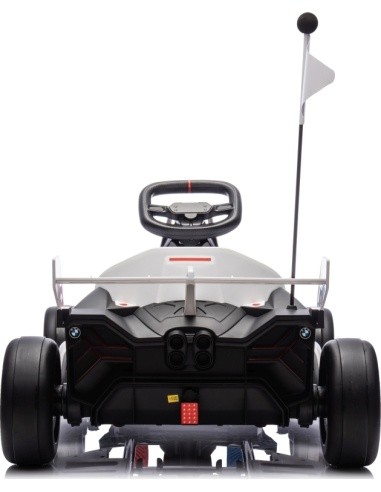 BMW kartingas su driftavimo funkcija, baltas
