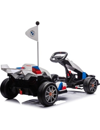 BMW Gokart Vehicle with Drift Function White
