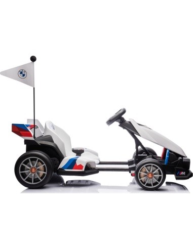 BMW Gokart Vehicle with Drift Function White
