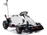 BMW kartingas su driftavimo funkcija, baltas