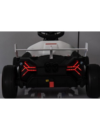 BMW kartingas su driftavimo funkcija, baltas