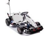 BMW kartingas su driftavimo funkcija, baltas