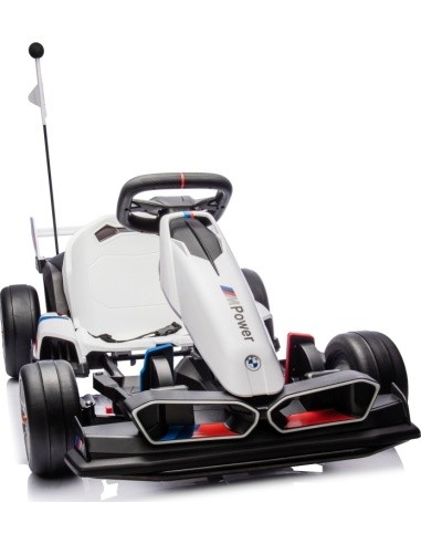 BMW Gokart Vehicle with Drift Function White