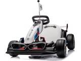 BMW Gokart Vehicle with Drift Function White