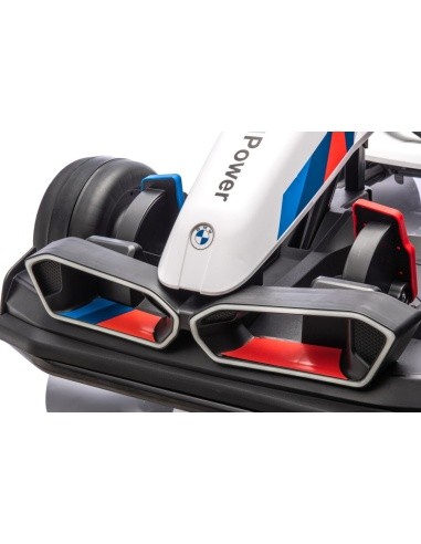 BMW Gokart Vehicle with Drift Function White