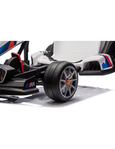 BMW Gokart Vehicle with Drift Function White