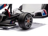 BMW kartingas su driftavimo funkcija, baltas