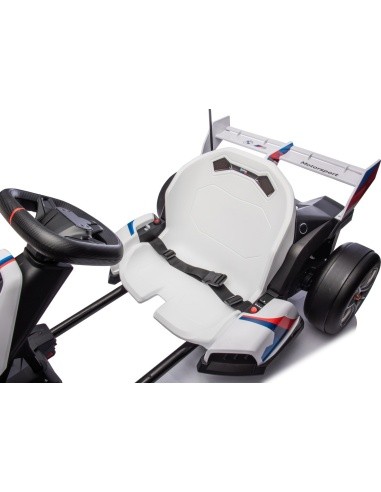 BMW Gokart Vehicle with Drift Function White