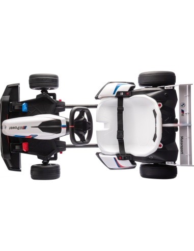 BMW kartingas su driftavimo funkcija, baltas