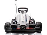 BMW kartingas su driftavimo funkcija, baltas