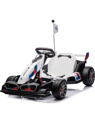 BMW Gokart Vehicle with Drift Function White