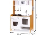 Wooden Toy Kitchen with Sound Effects ECOTOYS
