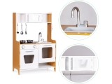 Wooden Toy Kitchen with Sound Effects ECOTOYS