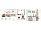Wooden Toy Kitchen with Sound Effects ECOTOYS