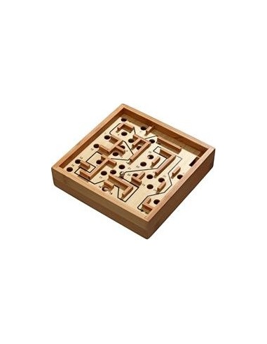 Game Philos Labyrinth Small Bamboo 16.5x16.5x4 cm