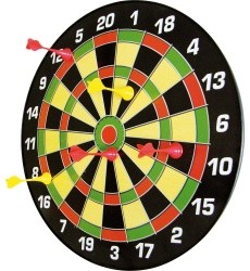 Magnetic Family Dart board