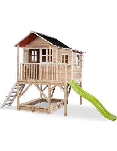 EXIT Loft 550 wooden playhouse - natural