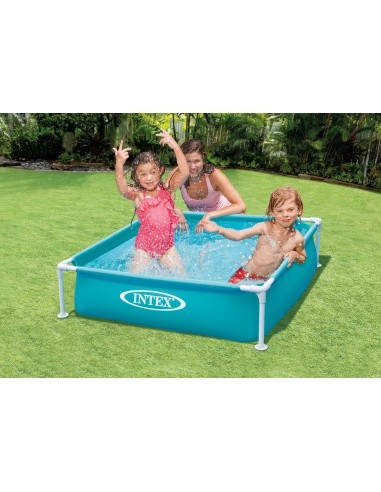 Children's square frame wading pool 122x122x30 cm INTEX 57173