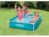 Children's square frame wading pool 122x122x30 cm INTEX 57173