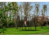 EXIT Silhouette trampoline 244x366cm - black Outdoor Rectangular Coil spring Above ground trampoline