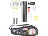ALUMTEC 4466 BADMINTON SET 2 PCS + DARTS 3 PCS+GRID+WISH LINES