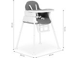 ECOTOYS 3-in-1 folding child feeding chair