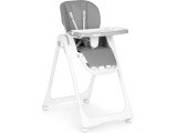 Feeding chair height adjustment eco leather straps double tray