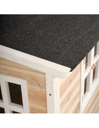 EXIT Loft 550 wooden playhouse - natural