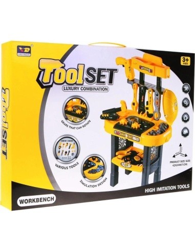 DIY workshop for kids with tools 23 elements