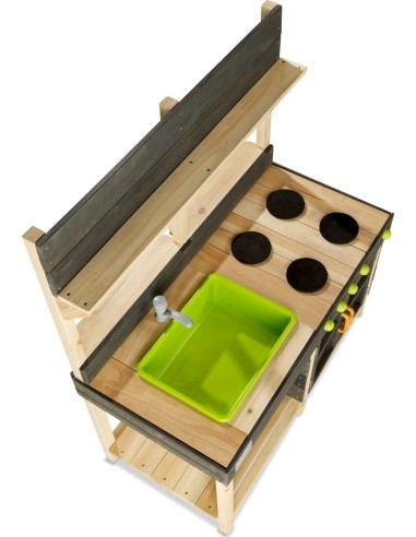 EXIT Yummy 200 wooden outdoor kitchen - naturel