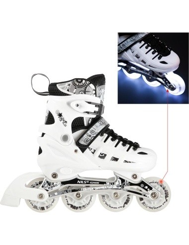 NH10905 4in1 INLINE/ICE-SKATES NILS EXTREME - Pink