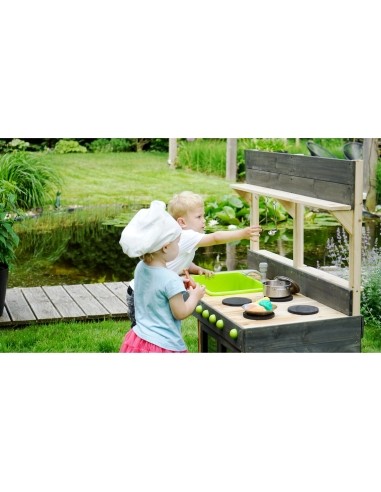 EXIT Yummy 200 wooden outdoor kitchen - naturel
